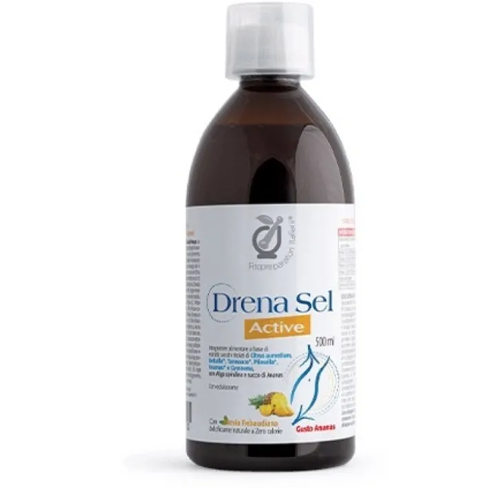 Drena Sel Active Gusto Ananas 500 ml - Integratore Drenante