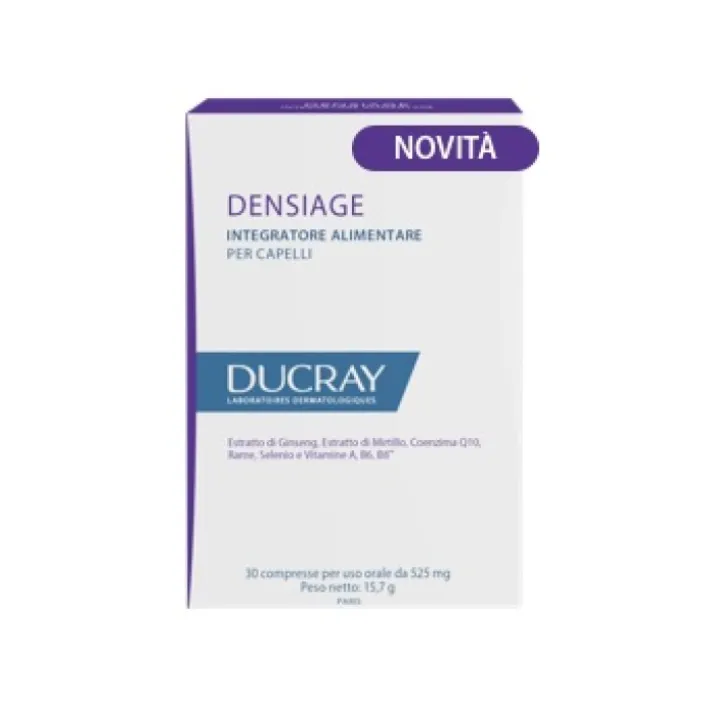 Ducray Densiage 30 Compresse - Integratore per Capelli
