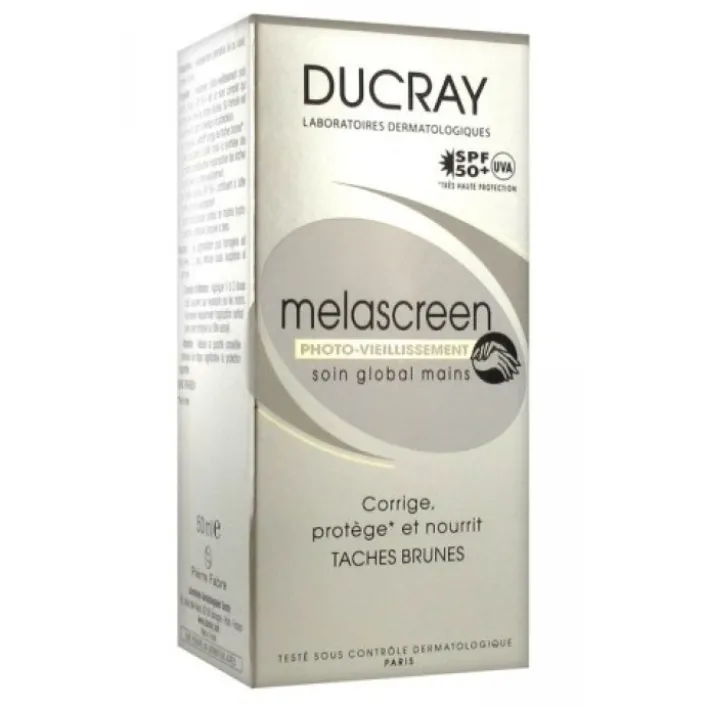 Ducray Melascreen Crema Mani Antimacchie SPF 50+ 50 ml
