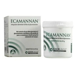 Ecamannan Polvere 50 grammi - Integratore Alimentare