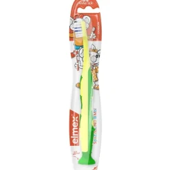 Elmex Bimbi 3-6 Anni Spazzolino Manuale Bambini Colori Assotiti
