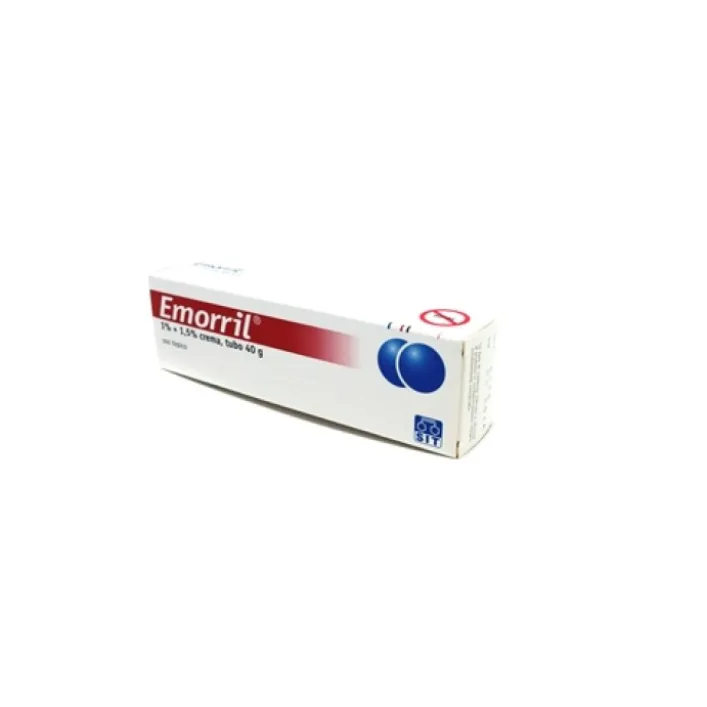 Emorril Crema Rettale 1% + 1,5% Lidocaina Cloridrato 40 grammi