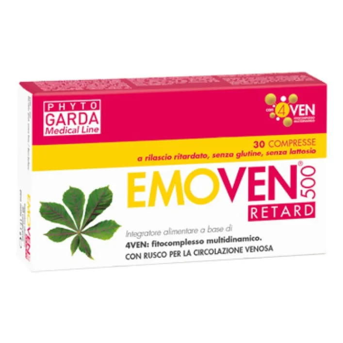 Emoven 500 30 Compresse - Integratore di Estratti Vegetali