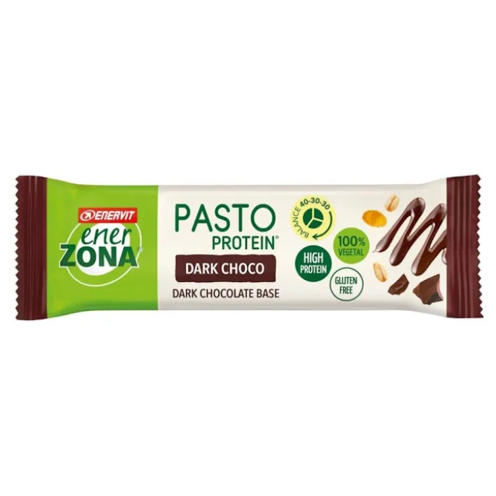 Enervit Enerzona Pasto Protein Dark Chocolate Barretta Da 55 grammi