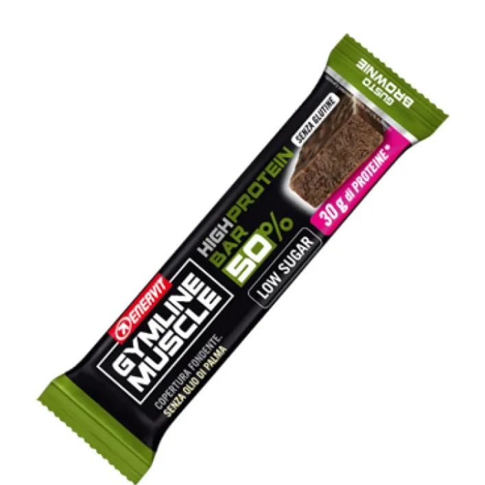 Enervit Gymline Barretta Energetica Brownie 50% 60 grammi