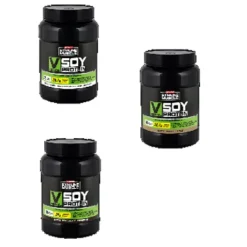 Enervit Gymline Muscle Vegetal Protein Soy Panna Cacao 800 grammi - Integratore di Proteine di Soia