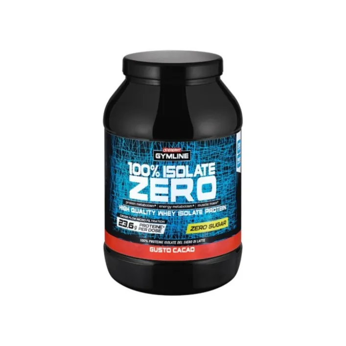Enervit Gymline 100% Whey Protein Isolate Cacao 900 grammi - Integratore Proteico