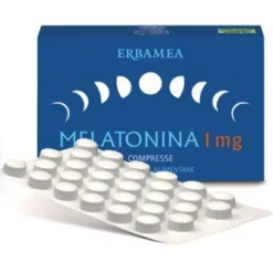 Erbamea Melatonina 1 mg 90 Compresse - Integratore Rilassante