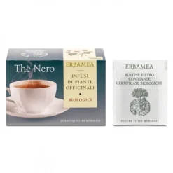 Erbamea Te' Nero Infusi Tisana Biologica 20 Filtri