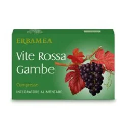 Erbamea Vite Rossa Gambe 30 Compresse - Integratore Alimentare