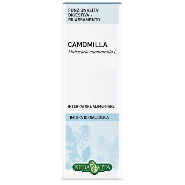 Erba Vita Camomilla Tintura Idroalcolica 50 ml - Integratore Benessere Mentale
