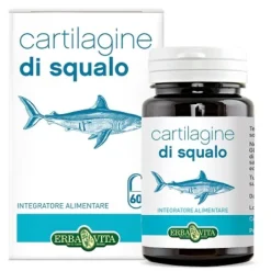 Erba Vita Cartilagine di Squalo 60 Capsule - Integratore Articolare