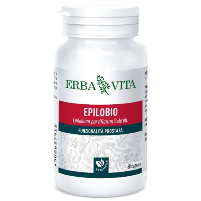 Erba Vita Epilobio 60 Capsule - Integratore Benessere della Prostata