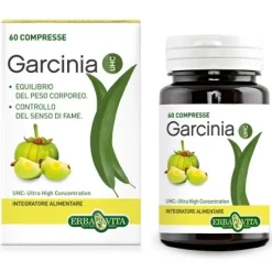 Erba Vita Garcinia UHC 60 Compresse - Integratore Equilibrio Peso Corporeo
