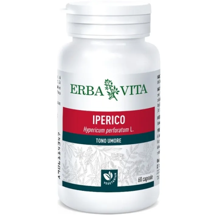 Erba Vita Iperico 60 Capsule - Integratore Tono dell'Umore