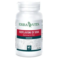 Erba Vita Isoflavoni di Soia 60 Capsule - Integratore Menopausa
