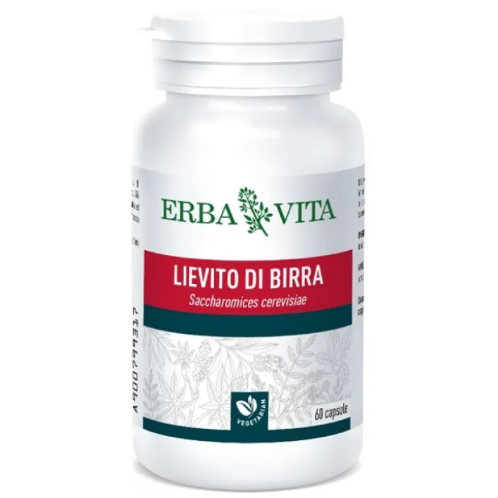 Erba Vita Lievito di Birra 60 Capsule - Integratore Pelle Capelli e Unghie