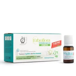 Erboflora Intolerance Forte 12 Flaconcini - Integratore Flora Intestinale