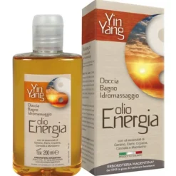Erboristeria Magentina Olio Yin-Yang Energia Doccia Bagno Idromassaggio 200 ml