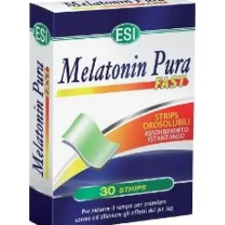 Esi Melatonin Pura Fast 30 Strips Orosolubili - Integratore Sonno