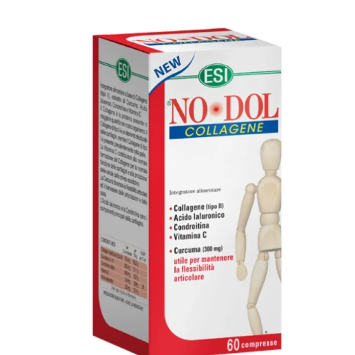 Esi No-Dol Collagene 60 Compresse - Integratore Ossa e Articolazioni