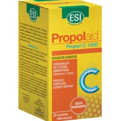 Esi Propolaid Propol C 20 Compresse Effervescenti - Integratore Difese Immunitarie