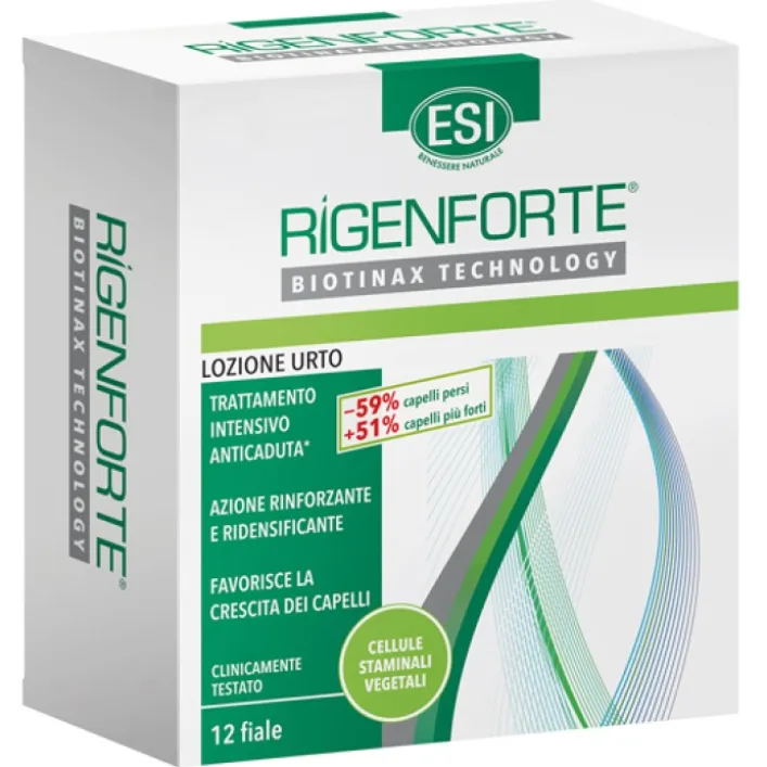 Esi Rigenforte Lozione Capelli Urto 12 Fiale