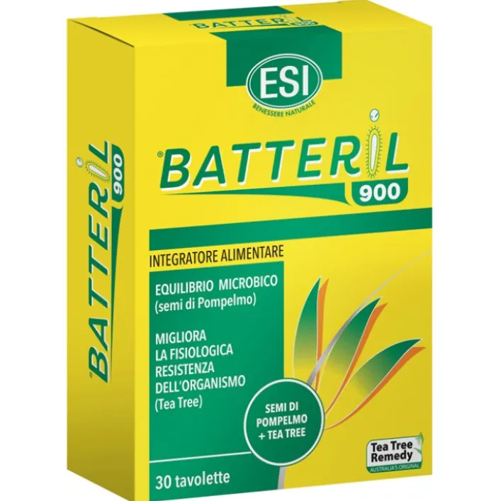 Esi Tea Tree Batteril 900 30 Ovalette - Integratore Difese Immunitarie