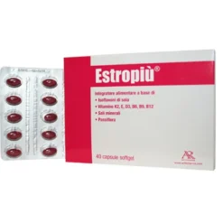 Estropiù 40 Capsule - Integratore Menopausa e Osteoporosi