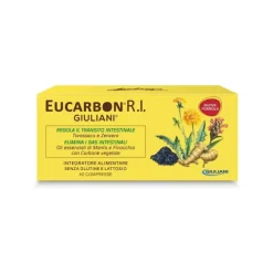 Eucarbon 40 Compresse - Integratore per il Transito Intestinale