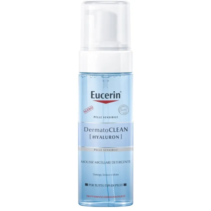 Eucerin Dermatoclean Mousse Micellare Detergente 150 ml