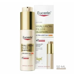 Eucerin Hyaluron-Filler + Elasticity Fluido Giorno Ultra-Leggero SPF 50 50 ml