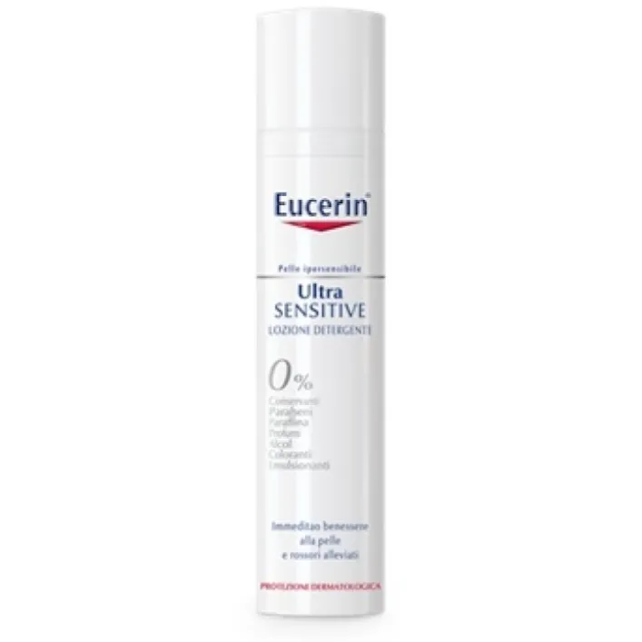 Eucerin UltraSensitive Lozione Detergente Viso Pelli Sensibili 100 ml