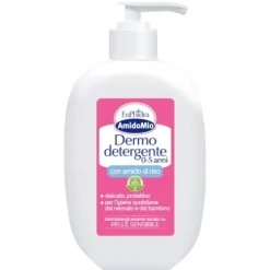 Euphidra AmidoMio Dermo Detergente Idratante per Neonati e Bambini 0-5 Anni 400 ml