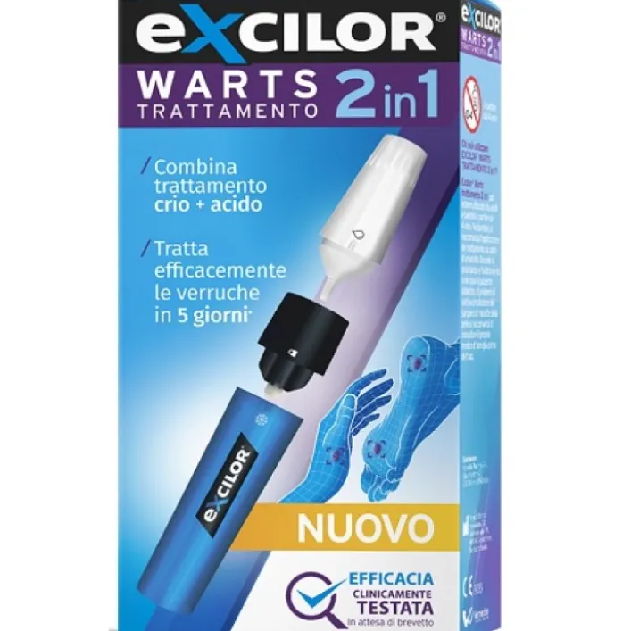 Excilor Warts Trattamento 2 in 1 Verruche