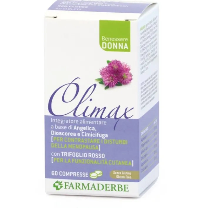Farmaderbe Climax 60 Compresse - Integratore Menopausa