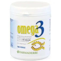 Farmaderbe Nutra Omega3 180 Perle - Integratore per il Colesterolo