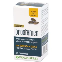 Farmaderbe Nutra Prostamen 60 Compresse - Integratore Vegetale