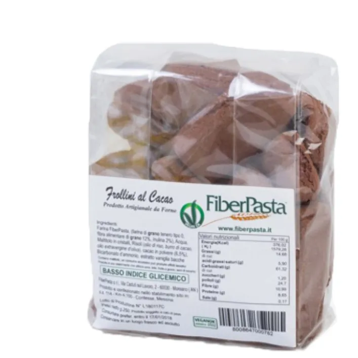 Fiberpasta Frollini Cacao 250 grammi