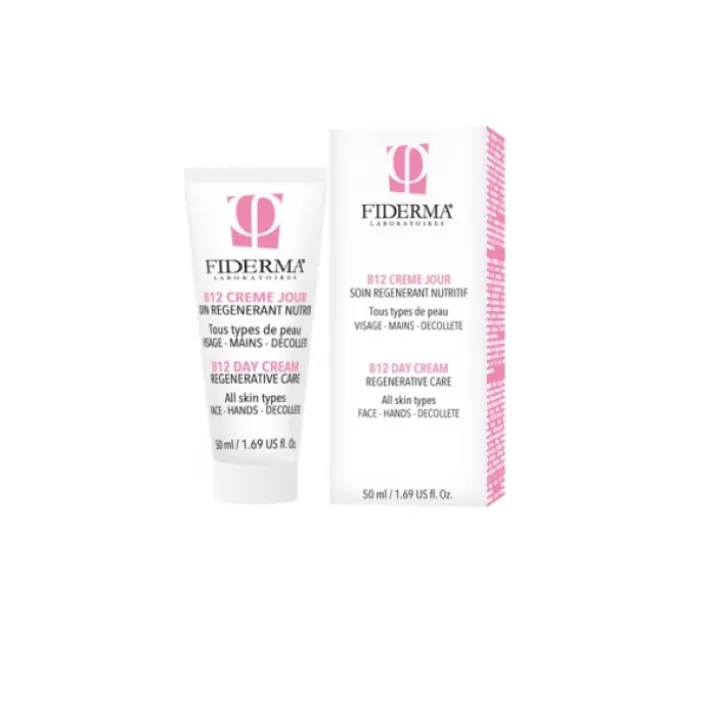 Fiderma B12 Crema Giorno Nutriente Viso Mani e Corpo 50 ml