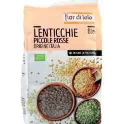 Fior Di Loto Lenticchie Piccole Rosse Bio 400 grammi