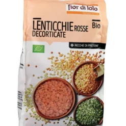 Fior Di Loto Lenticchie Piccole Rosse Decorticate Bio 400 grammi