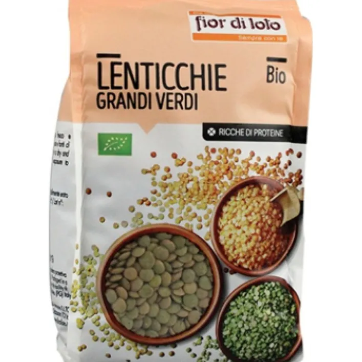 Fior Di Loto Lenticchie Verdi Bio 400 grammi