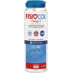 Fisiocol Omega3 80 Capsule - Integratore Acidi Grassi e Omega 3