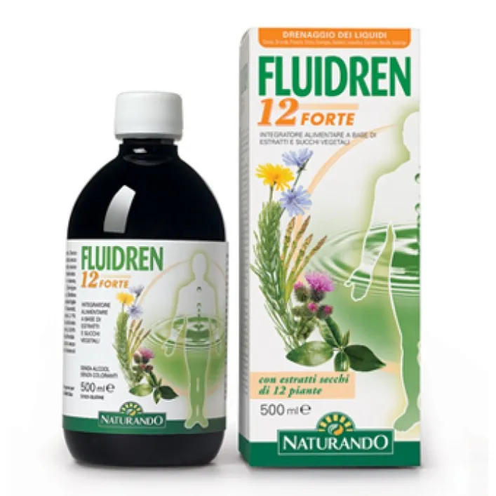 Fluidren 12 Forte 500 ml - Integratore Alimentare