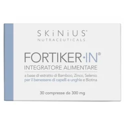 Fortiker-In 30 Compresse - Integratore Capelli e Unghie