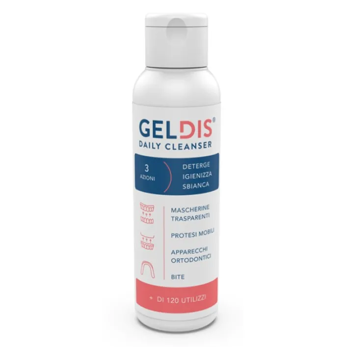 Geldis Detergente Ingienizzante per Apparecchi Mobili e Bite 100 ml