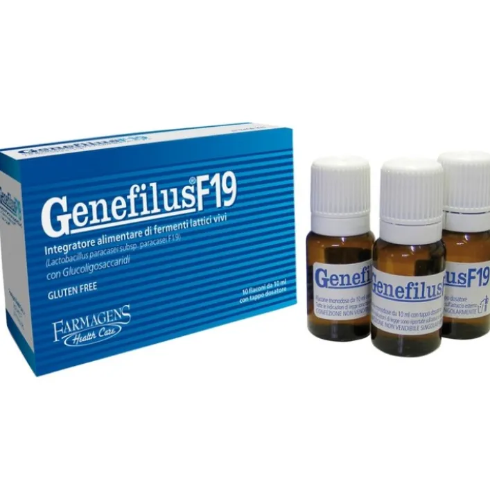 Genefilus F19 10 Flaconcini - Integratore Alimentare