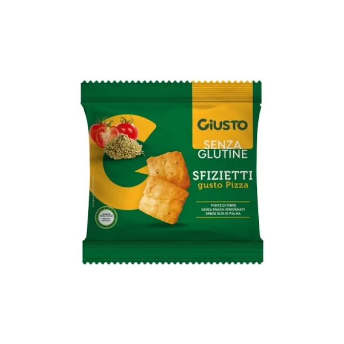 Giusto Senza Glutine Sfizietti Gusto Pizza 40 grammi