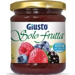Giusto Senza Zuccheri Solo Frutta Frutti di Bosco 284 grammi
